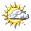 Nubes por la maana / Sol por la tarde